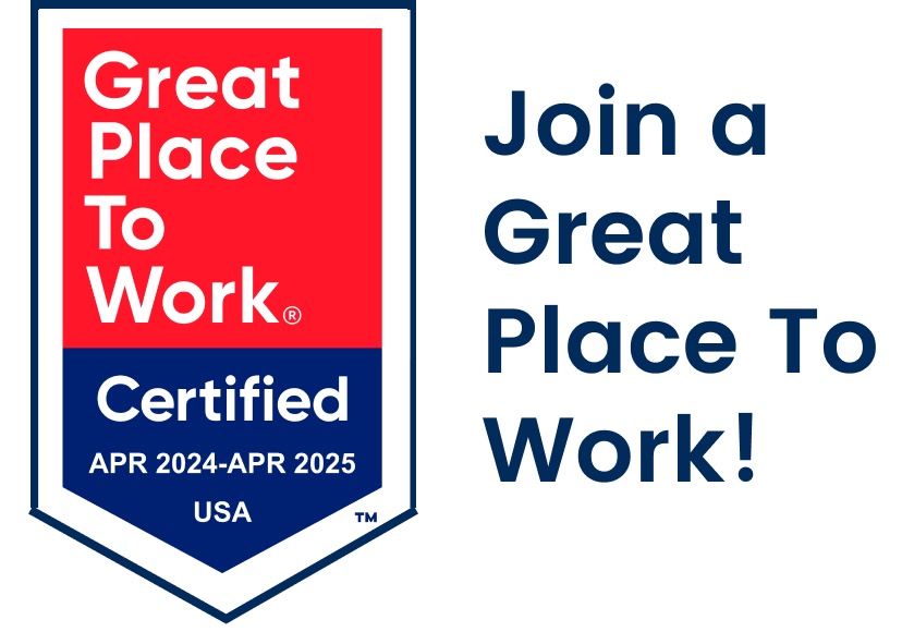 Join a certified great place to work